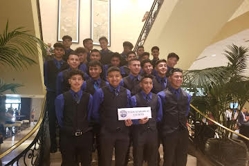 Tuzos Academy Phoenix student-athletes representing the program